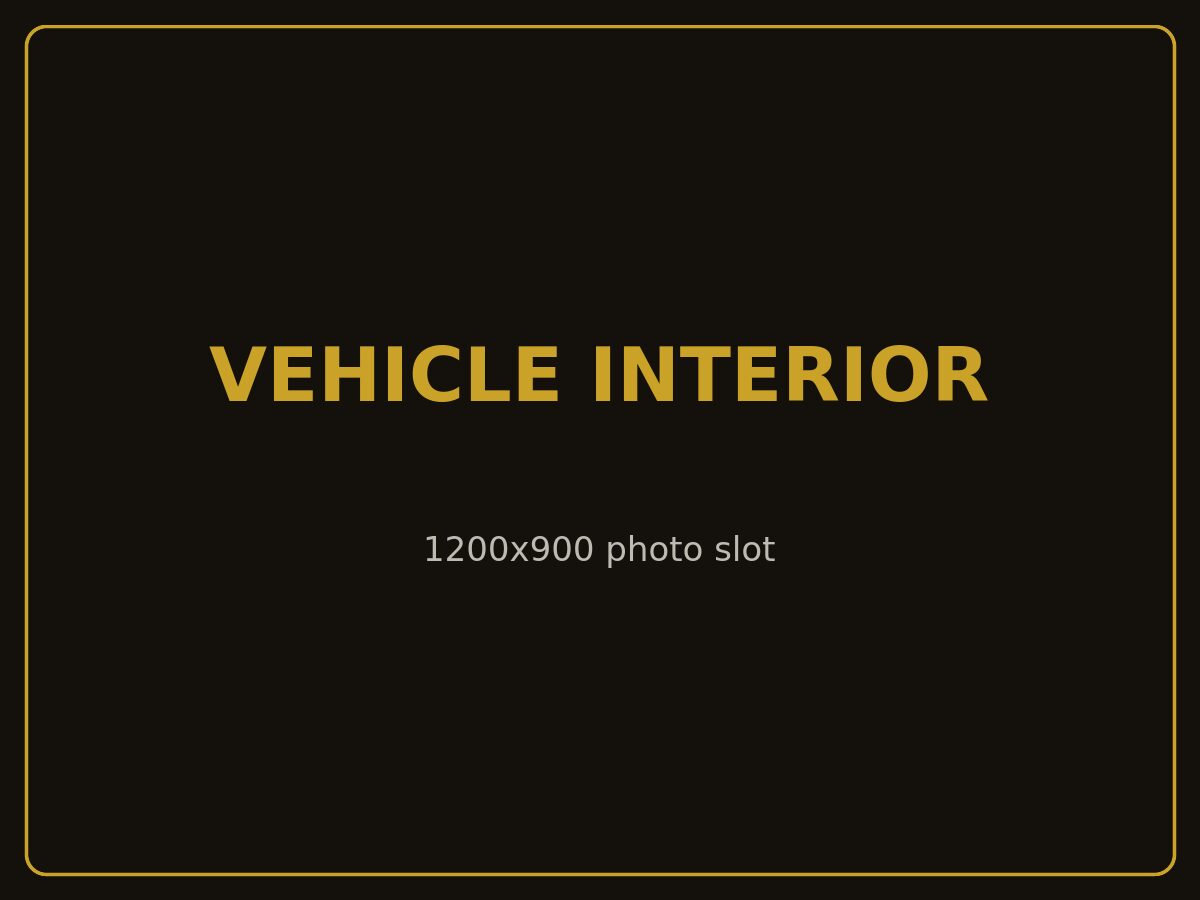 Clean vehicle interior with wheelchair securement straps